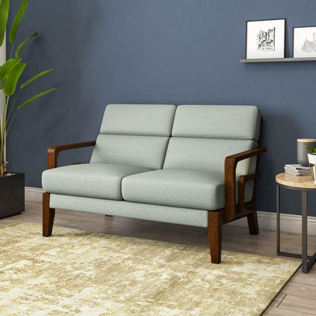 Nilkamal Sailor 2 Seater Fabric Sofa Taupe Brown