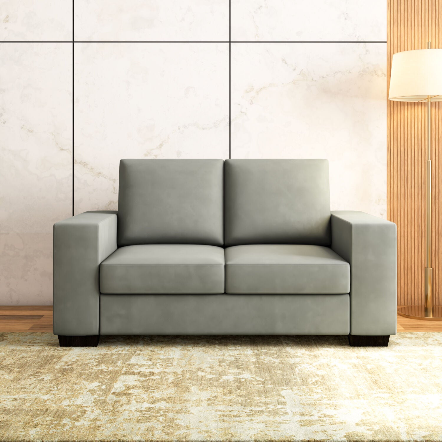 Shirley 2 Seater Sofa (Grey)