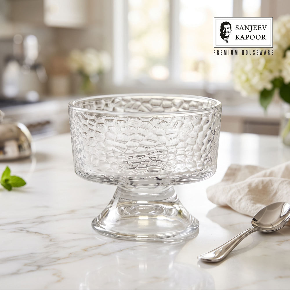 Sanjeev Kapoor Istanbul Icecream Bowl Set of 6- 145 ml, Transparent
