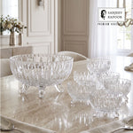 Sanjeev Kapoor Dolce Pudding Bowl Set of 7- Transparent
