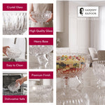 Sanjeev Kapoor Dolce Pudding Bowl Set of 7- Transparent