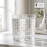Sanjeev Kapoor Bosa Nova Water Glasses Set of 6- 290 ml, Transparent