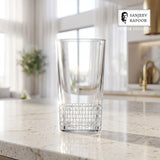 Sanjeev Kapoor Terra Water Glasses Set of 6- 290 ml, Transparent