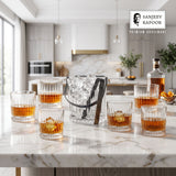 Sanjeev Kapoor Dubai Bar Set- 8 Pieces, Transparent