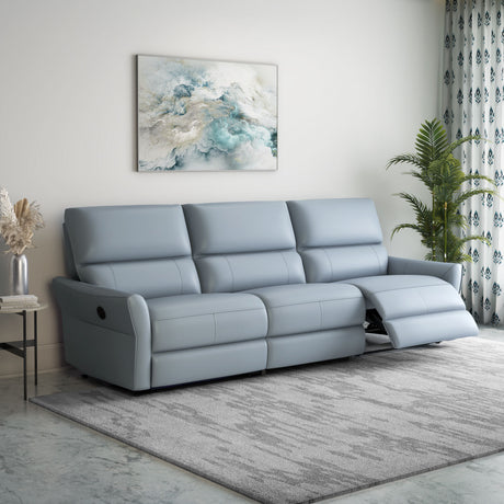 Skye 3 Seater Electric Recliner (Sky Blue)