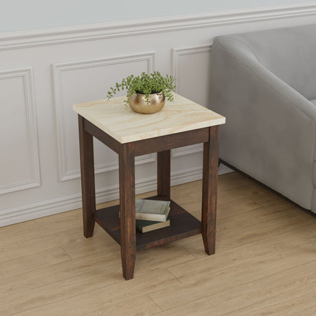 Nilkamal Tectra Side Table Antique Cherry