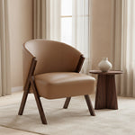 Terra Lounge Chair- Brown