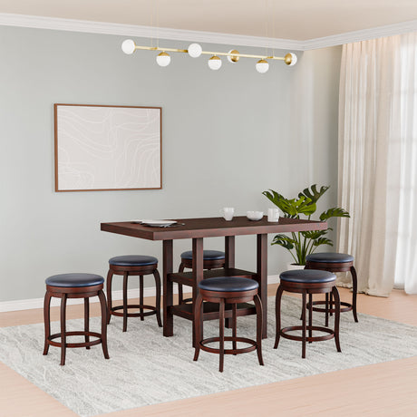 Nilkamal Theon Counter Height 6 Seater Dining Set - 01