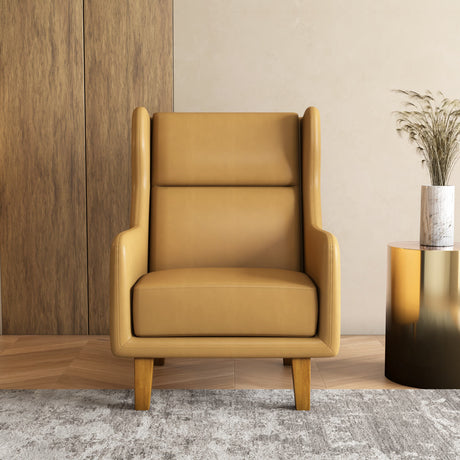 Tuscany 1 Seater Sofa Arm Chair (Mustard)