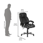Trenvi High Back Office Chair (Black)