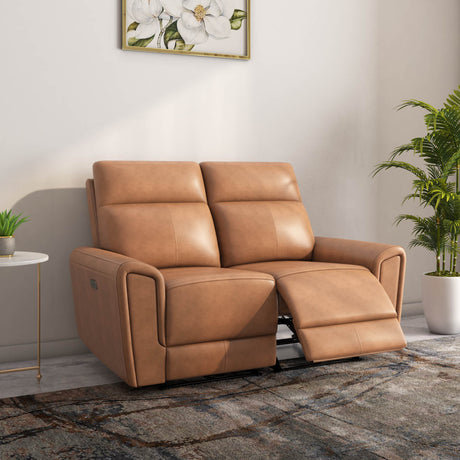Nilkamal Venosa 2 Seater Electric Recliner Sofa Tan
