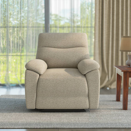 Wagner 1 Seater Electric Recliner Sofa- Beige