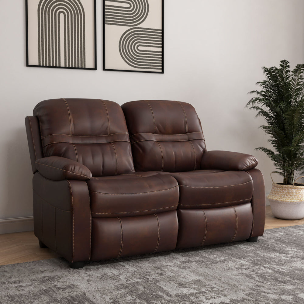 Wilson 2 Seater Sofa (Brown)