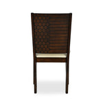 York Fabric Dining Chair (Antique Cherry)