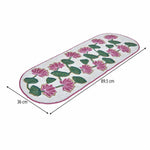 Madhuban Lotus Motif 4-Seater Table Runner- Pink