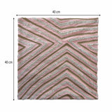 La Rosa Vortex lines Cushion Cover- Pink