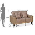 Melody 2 Seater Sofa- Beige