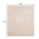 Arch Jacquard Polyester Single Blanket- Beige