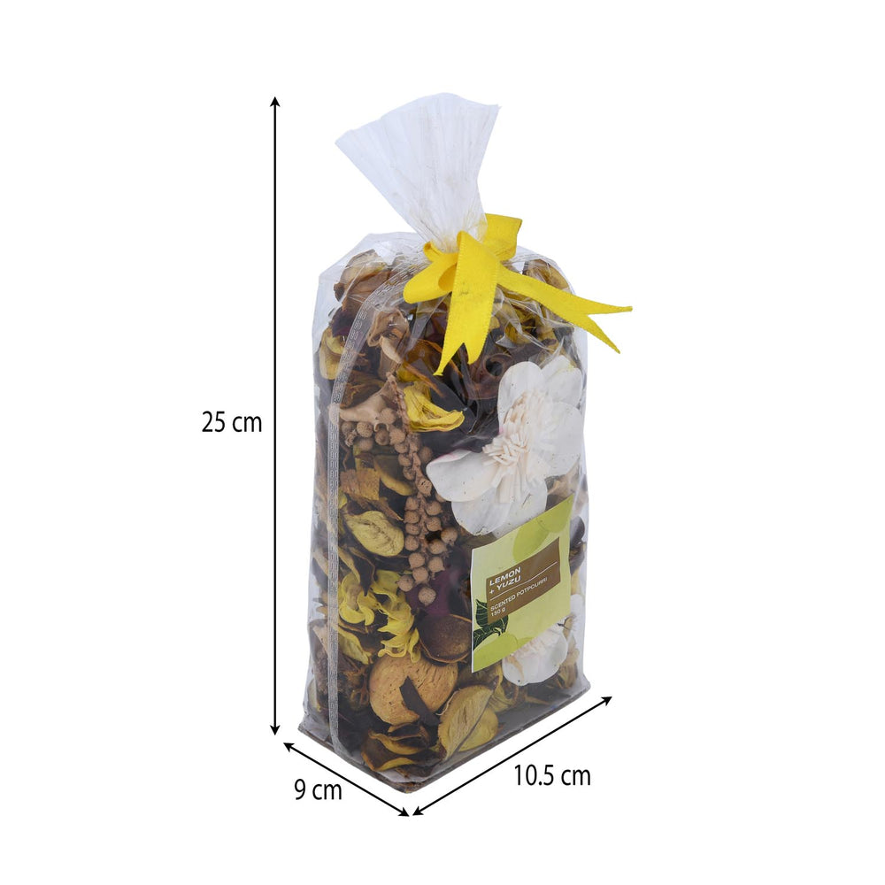 Lemon Yuzu Potpourie Scented- Yellow