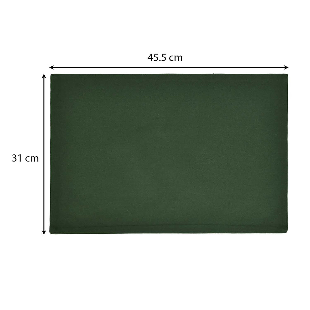 Lemon Lush Cotton Placemat Set of 4- Green