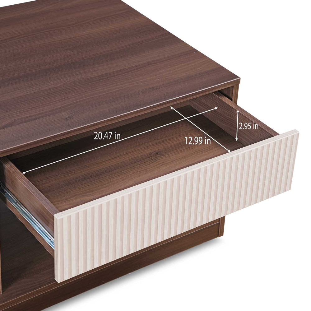 Rova Center Table- Walnut