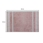 Solid Bamboo Cotton Hand Towel Set of 2- Beige
