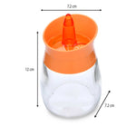 Round 180 ml Spice Jar- Orange