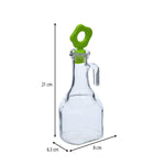 Oil & Vinegar Bottle with Handle- Green,  275 ml