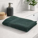 Cotton Zero Twist Hand Towel- Green