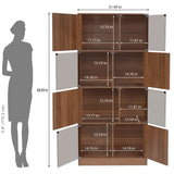 Magnus Bookshelf- Lyon Walnut