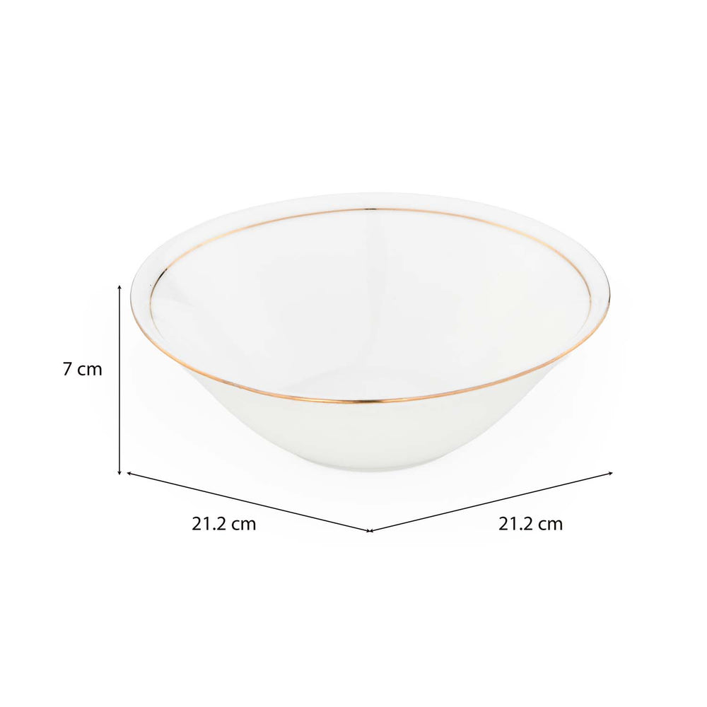Urmi Porcelain 20 Piece Dinner Set- White