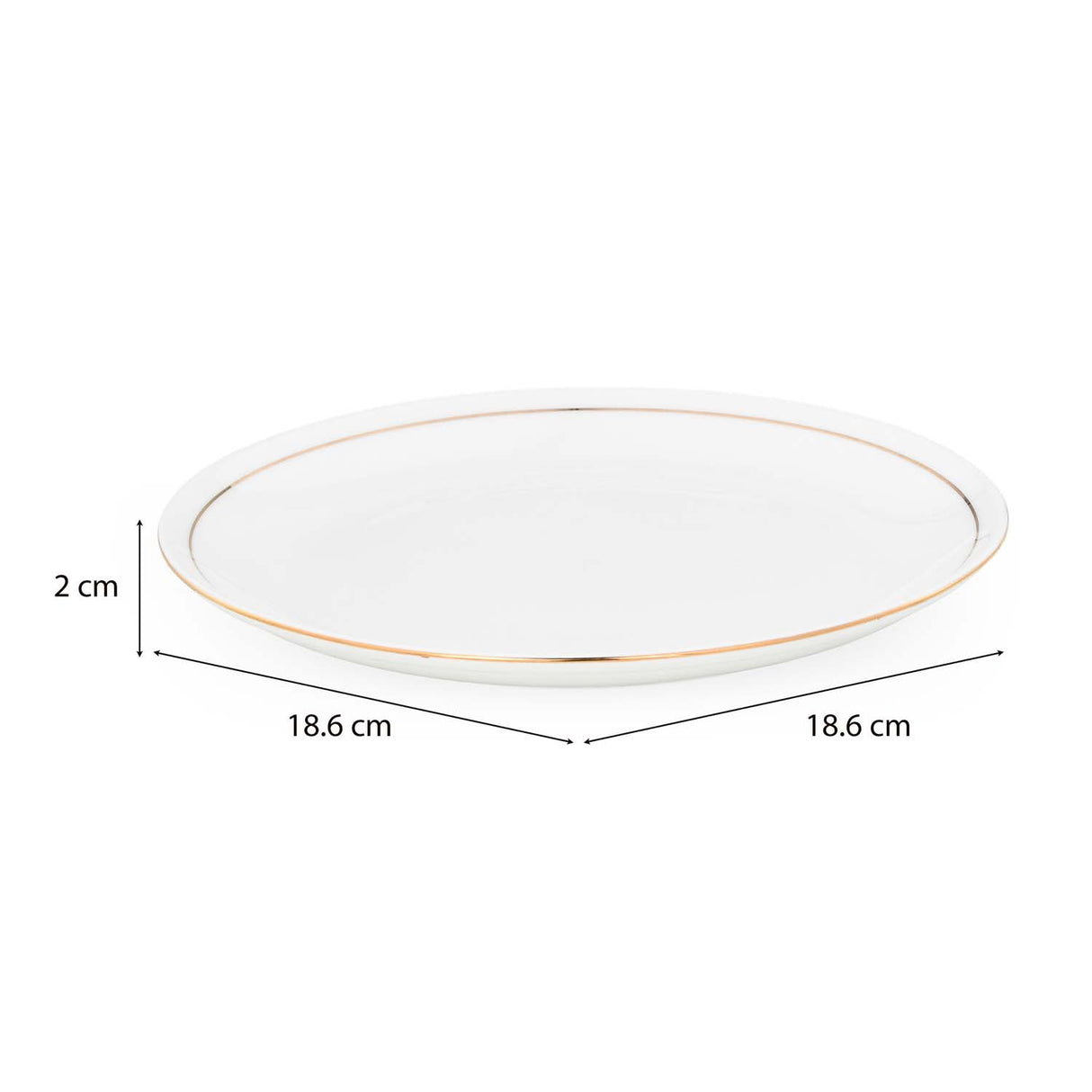 Urmi Porcelain 20 Piece Dinner Set- White