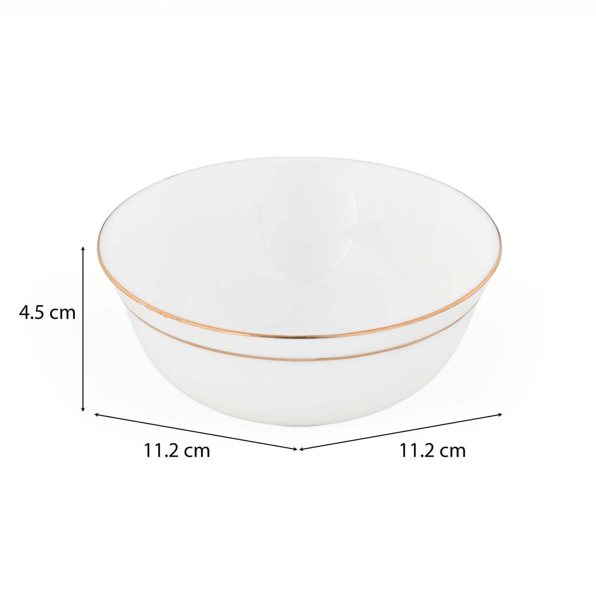 Urmi Porcelain 20 Piece Dinner Set- White