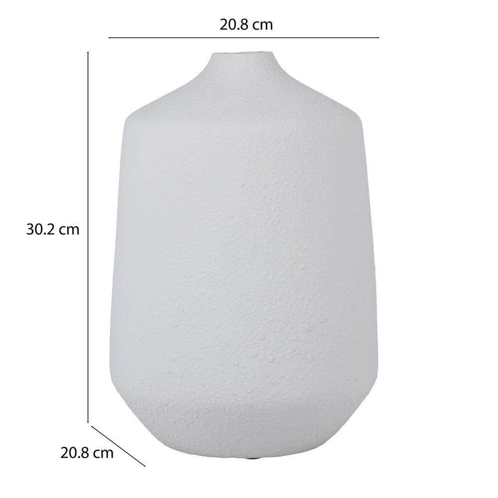 Decorative Terracotta Bell Droplet Vase- Beige