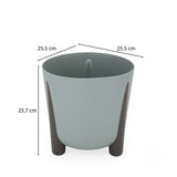 Recycled Classic Trileg Planter- Green