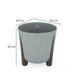 Recycled Classic Trileg Planter- Green
