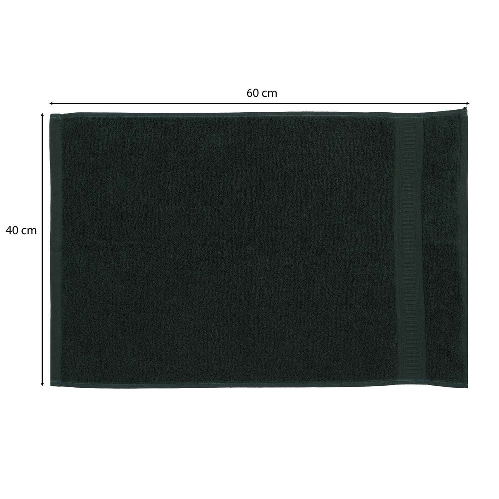 Cotton Zero Twist Hand Towel- Green