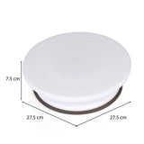 Baker's Secret Rotating Cake Stand- White