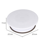 Baker's Secret Rotating Cake Stand- White