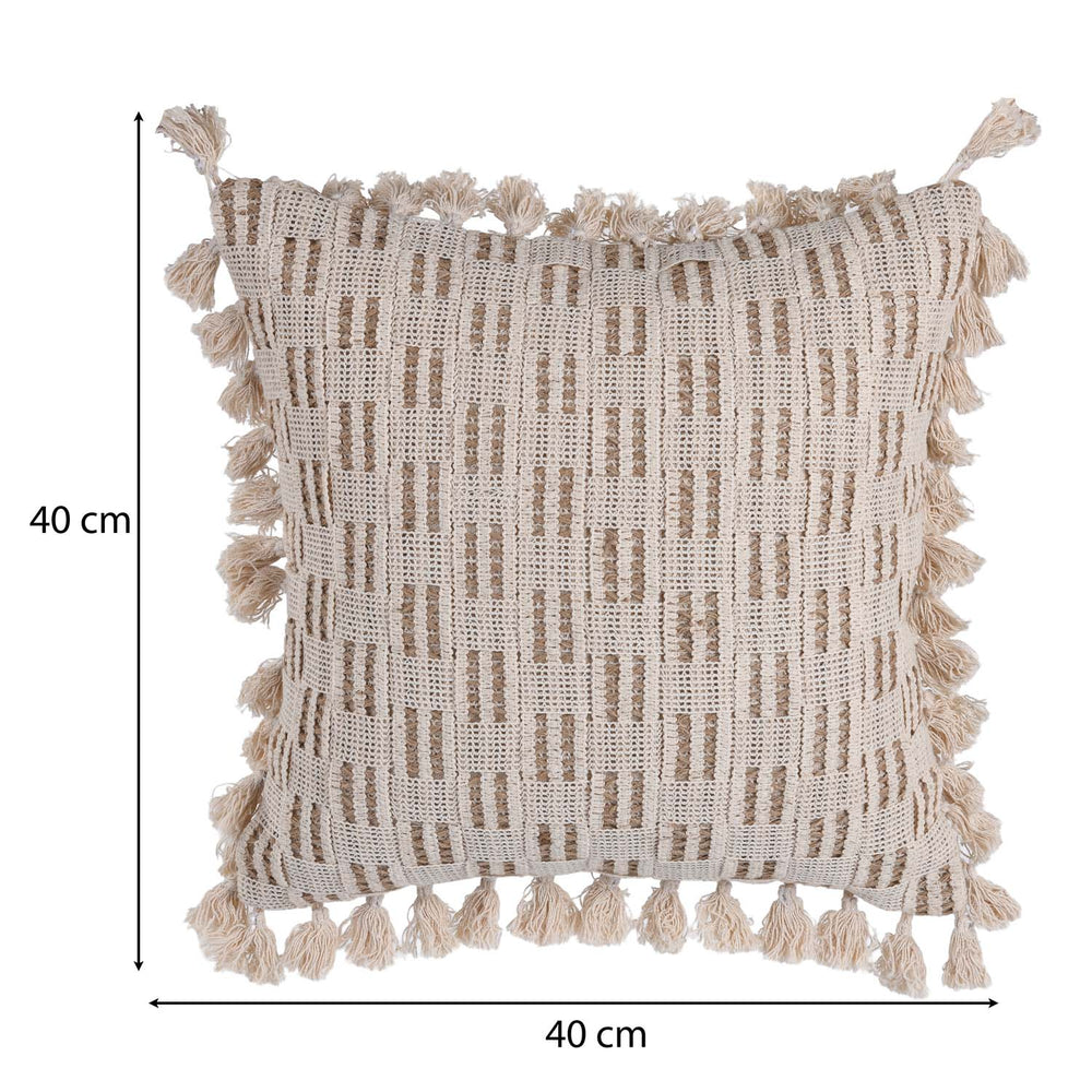 Checks Embroidered Cotton & Polyester 16