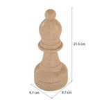 Chess Bishop Decorative Polyresin Showpiece- Sand