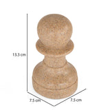 Chess Pawn Decorative Polyresin Showpiece- Sand