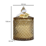 Breeze Town Honey Jar Candle- Light Yellow