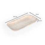 Decorative Ceramic Platter- White
