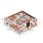 Wooden Coasters Set of 6 with Stand- Pink