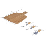 Cheese Cutting Board Set with Tools- Beige