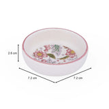 Floral Chutney Bowl- Pink