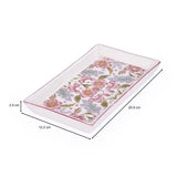 Floral Serving Platter- Pink