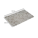 Floral Print EVA Placemat Set of 4- Beige