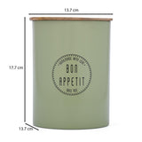 Bon Appetit Food Storage Cannister- Sage Green